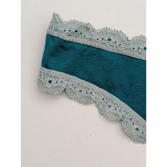 b.tempt'd 972219 Inspired Eyelet Thong Size Small Green NWT - Picture 2 of 5